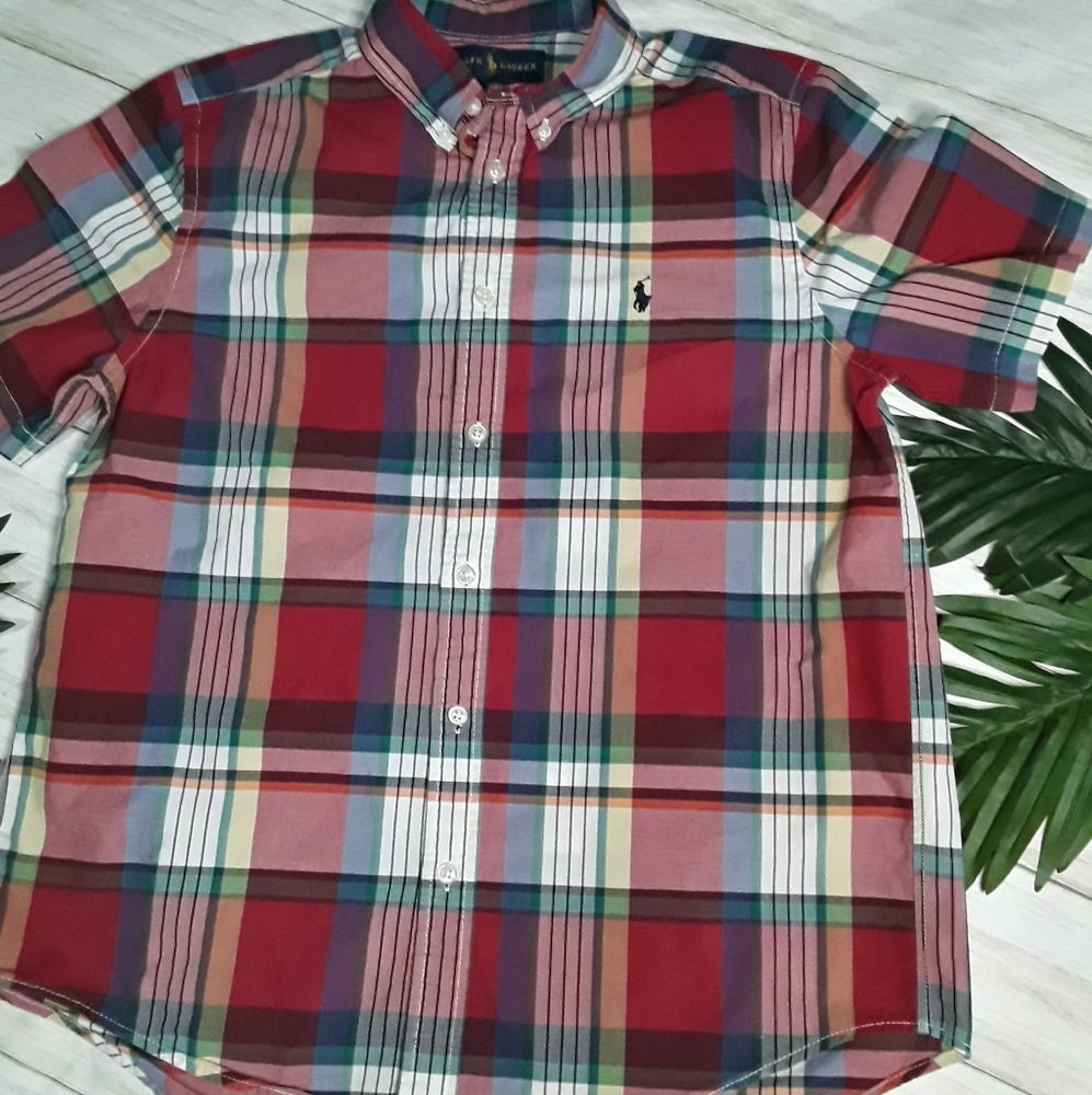 Plaid Polo